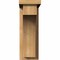 Ekena Millwork Huntington Smooth Corbel w/Backplate, Western Red Cedar, 5 1/2"W x 12"D x 16"H COR06X12X16HUN01SWR - alternate 3